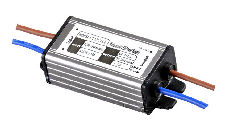 IP68 1W - 3W ثابت الحالية بقيادة التيار الكهربائي للمصباح LED / الصمام الخفيفة
