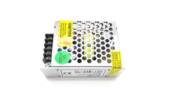 كاميرا 12V 2A 25W المعادن فتش الدوائر التلفزيونية المغلقة حيد إخراج الجهد امدادات الطاقة تيار مستمر