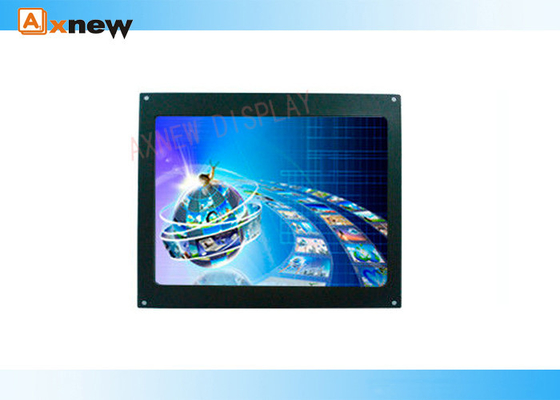 VGA / HMDI / AV 12V العاصمة 10.4 بوصة الهيكل مراقب مع الصمام الخلفي