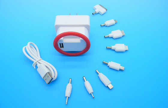 لجنة الاتصالات الفدرالية الجزء 15 من الفئة ب العالمي USB شاحن السفر 5V 10W CE للهواتف الذكية
