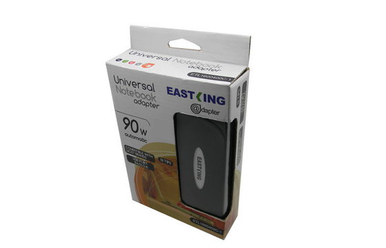 المملكة المتحدة / الولايات المتحدة 90W المحمول العالمي محول الطاقة التلقائي 5V 2.1A USB مع الصمام