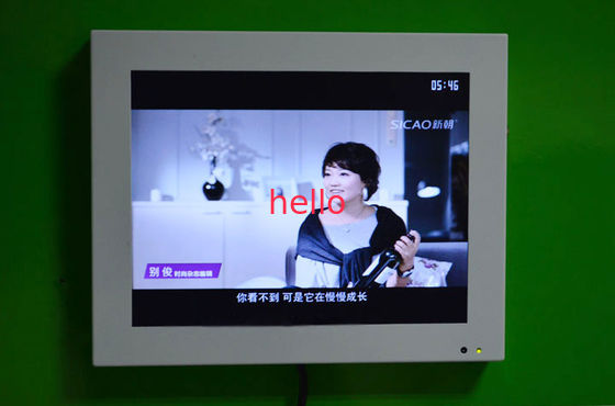 22 بوصة جدار جبل LCD الإشارات الرقمية، شاشات الكريستال السائل في الهواء الطلق الإعلان عن لاعب
