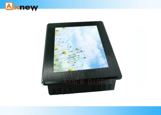 10.4 "LCD 16.2M الصناعي يعرض جزءا لا يتجزأ من الجدار جبل لشاشات الكريستال السائل AC100V - 240V