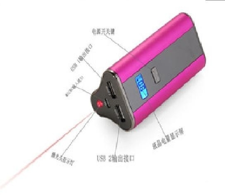 الهاتف المحمول / سيارة 5V المحمول التيار الكهربائي مع 7800MAH الصمام