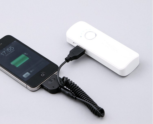 المحمولة 5200MAH 5 فولت المحمول التيار الكهربائي أسود مع OEM