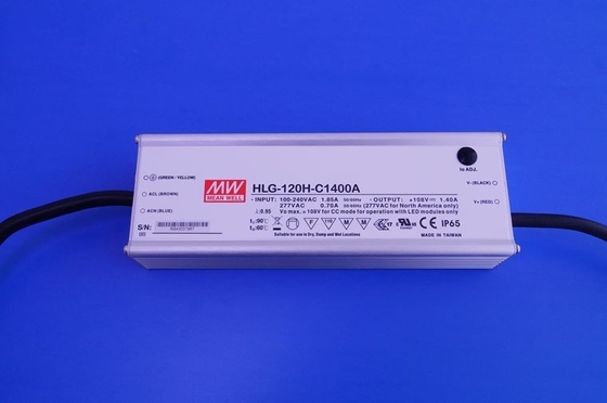 مقاوم للماء 120W Meanwell سائق التيار المستمر LED مزود الطاقة مع علبة الألومنيوم