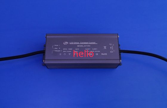 70W الألومنيوم بقيادة ضوء امدادات الطاقة / إمدادات الطاقة للماء للأضواء بقيادة الولايات المتحدة
