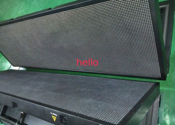 PH10 DIP346 الاعلانات في الهواء الطلق شاشة LED مع 1/4 الحالي المستمر المسح الضوئي