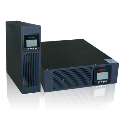 1 - 10KVA 8000W انقطاع التيار الكهربائي، رف جبل عالية التردد صاف أون لاين يو بي إس