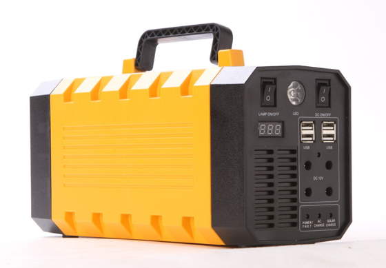 110V / 220V UPS انقطاع التيار الكهربائي مع لوحة للطاقة الشمسية ضوء الصمام و
