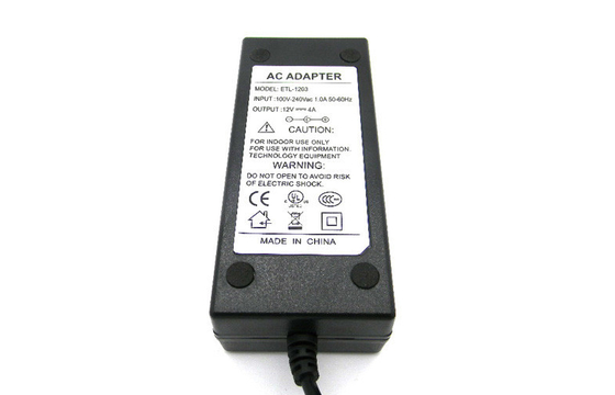 مرحبا وعاء 12V 4A سطح المكتب العاصمة امدادات الطاقة لجنة الاتصالات الفدرالية الجزء 15 من الفئة ب لكاميرات الأمن