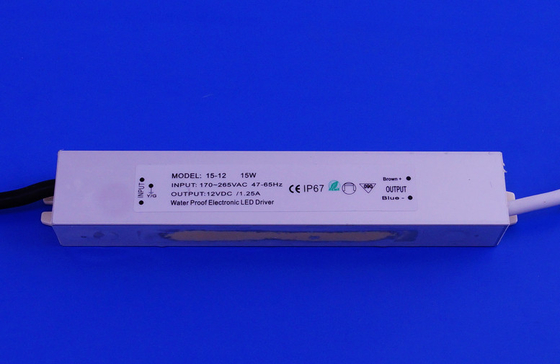 15W 12vdc في الهواء الطلق بقيادة سائق الجهد المستمر لشرائط بقيادة الولايات المتحدة ، والإضاءة الزخرفية
