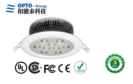 الجهد المستمر 9W أدى إلى أسفل الإضاءة فندق 277Volt مع شعار مخصص