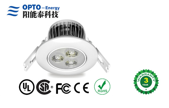 الجهد المستمر 9W أدى إلى أسفل الإضاءة فندق 277Volt مع شعار مخصص