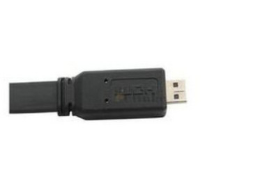 عالية السرعة USB نقل الكابل الأسود HDMI-HDMI مع عالية الدقة