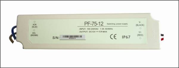 مصغرة 75W 60HZ الجهد المستمر الصمام سائق 240V AC، بقيادة 300VAC الجهد العالي سائق